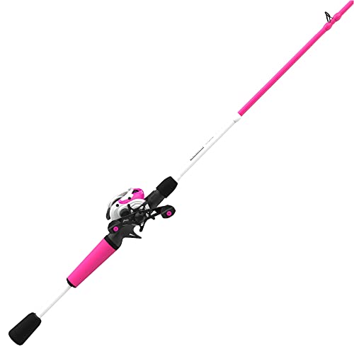 Baitcast Reel and Fishing Rod Combo 6-Foot 6-Inch 2-Piece Medium-Heavy K3134