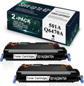 2 Pack Black Remanufactured Toner Cartridge for HP Color 3600 Printers V357