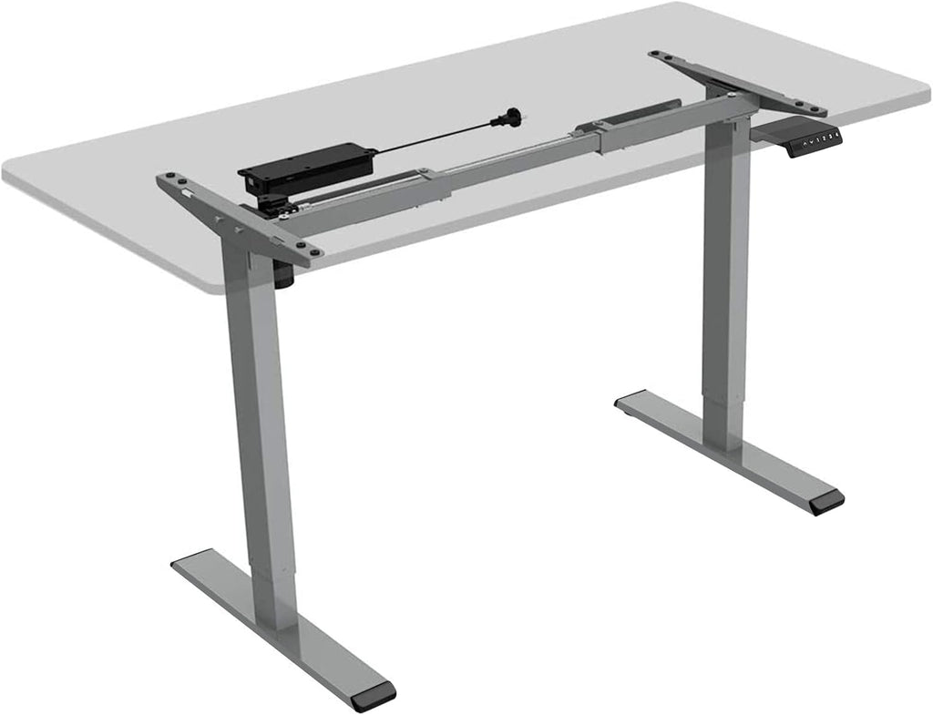 White Frame Electric Sit Stand Desk Frame R82725