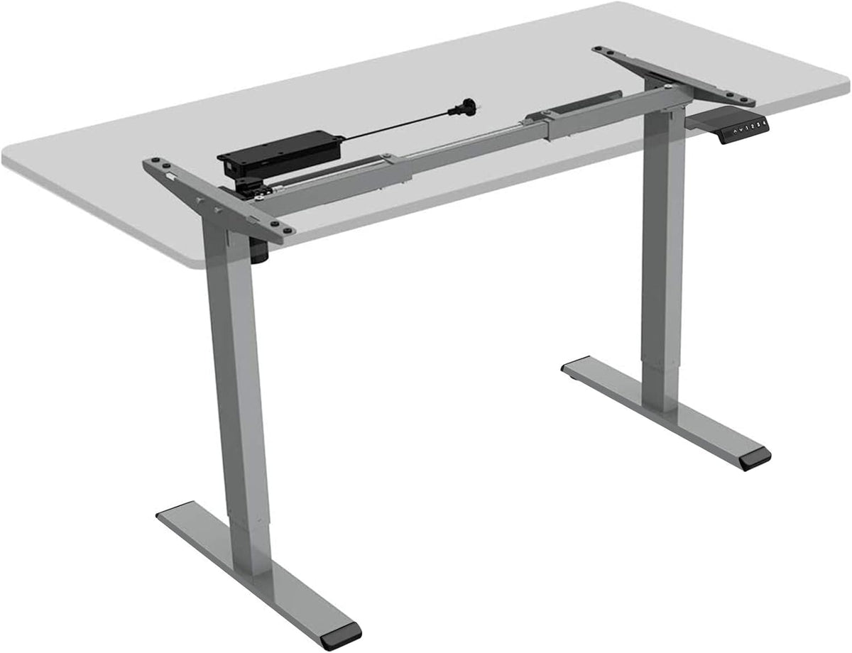 White Frame Electric Sit Stand Desk Frame R82725