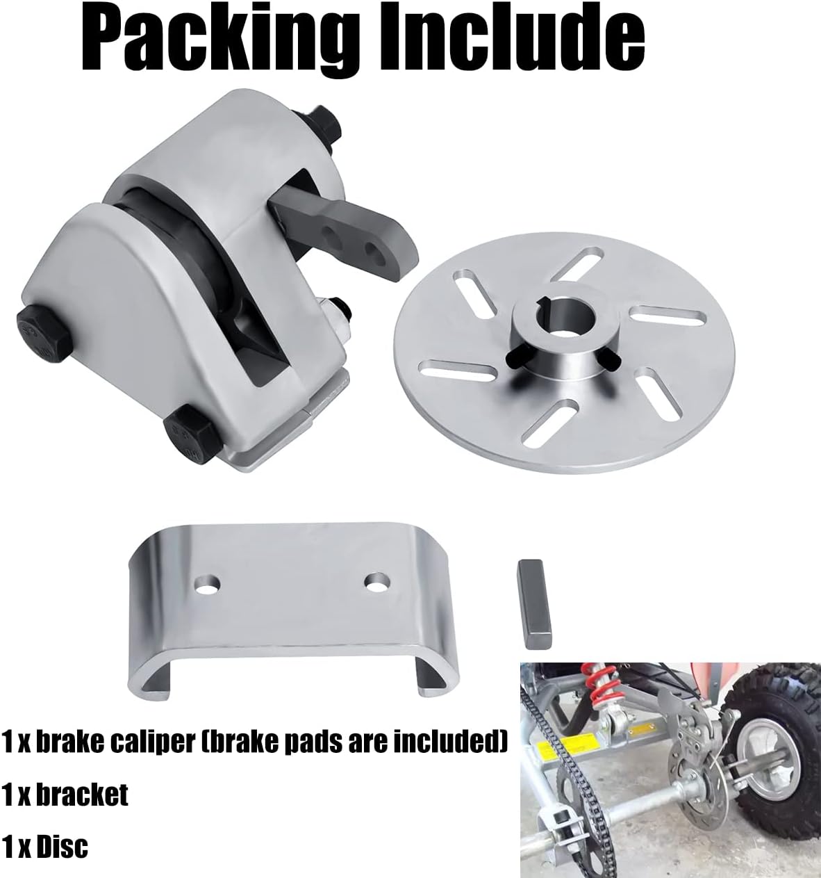 Go Kart Brake Kit Pack of 2 K1921
