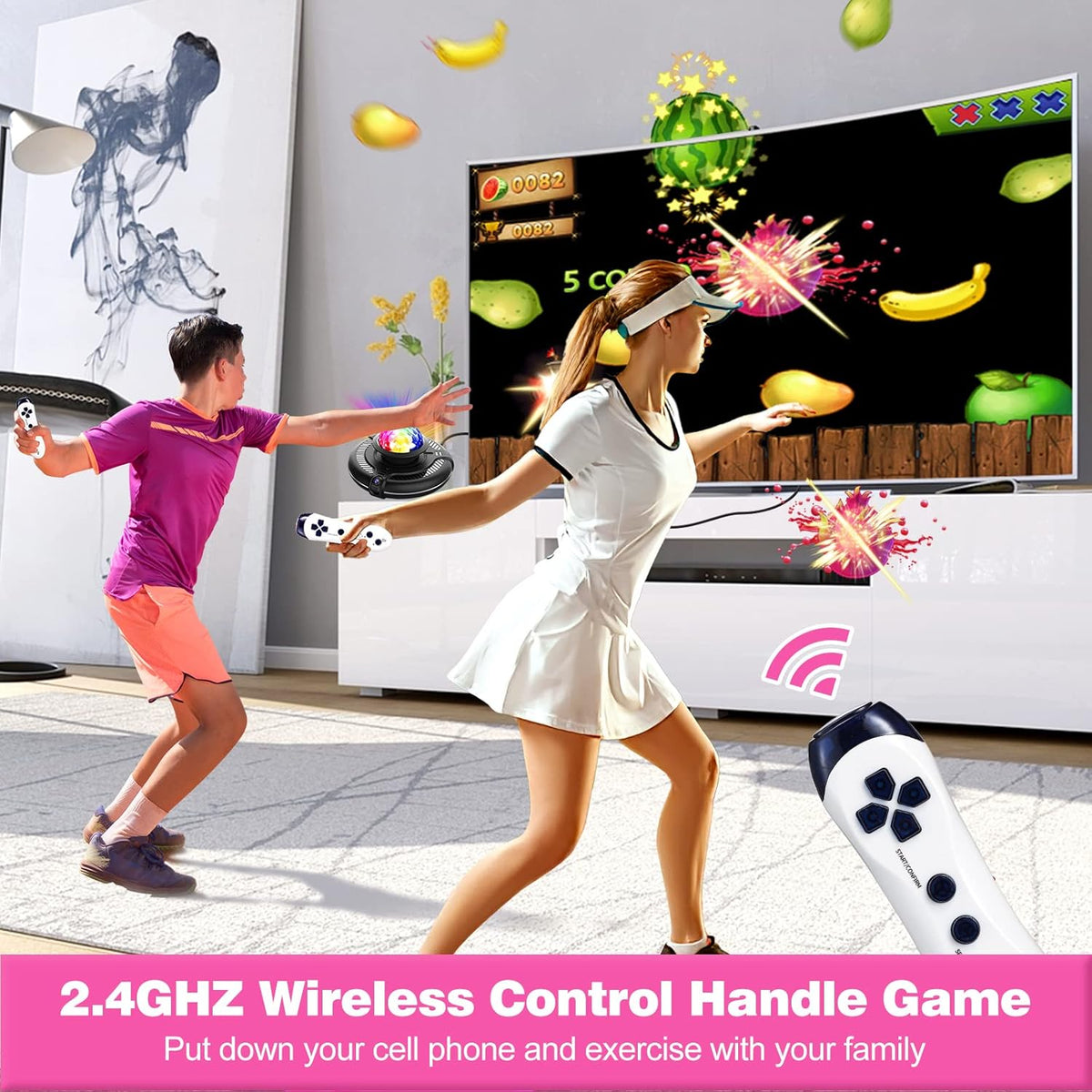 HDMI Wireless Double User Dance Mat with HD Camera Q2072