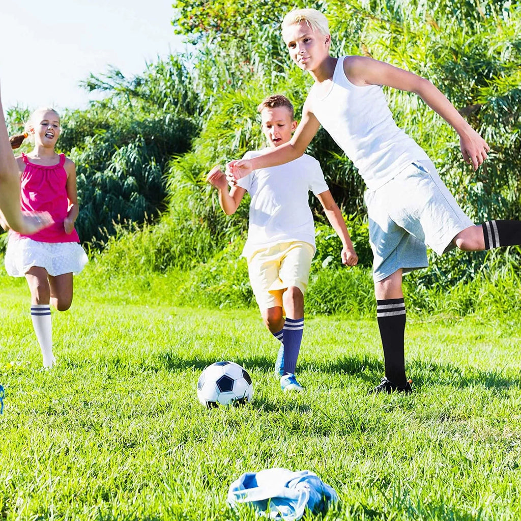 3 Pairs Kids Soccer Socks X409655
