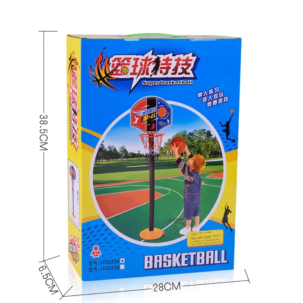 Adjustable Kids Mini Basketball Hoop Stand Toys T3351