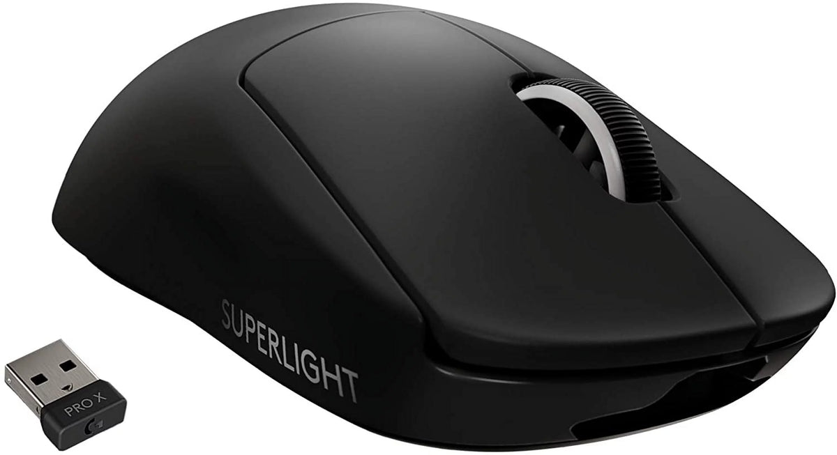 Wireless Gaming Mouse Ultra-Lightweight HERO 25K Sensor Black G1565