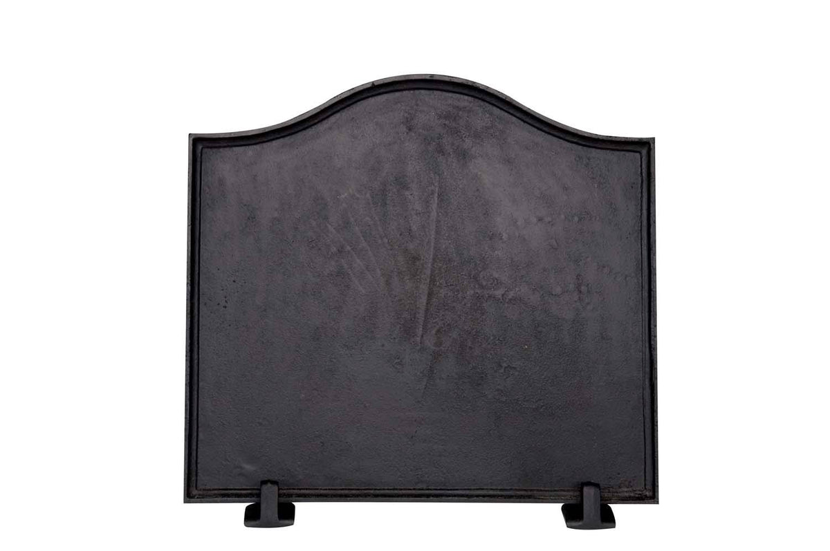 Black Cast Iron Fireback 17 inch x 20 inch D69715