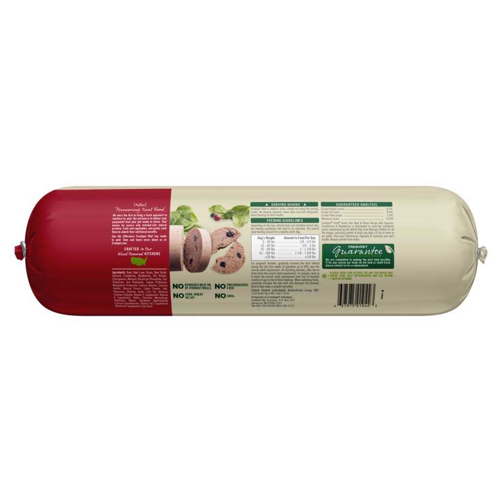 Grain-Free Beef & Bison Fresh Dog Food F814882