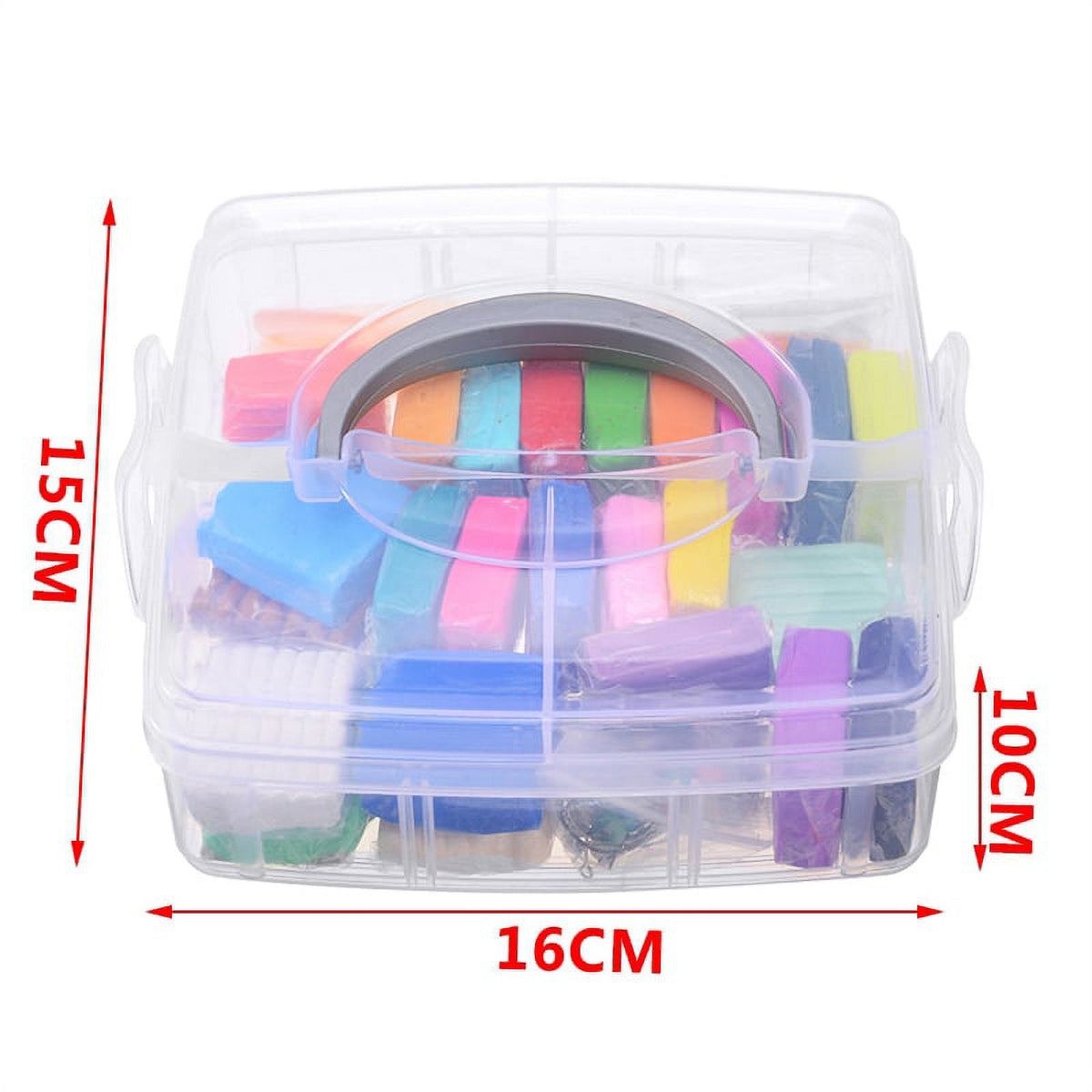 24 Colors Polymer Clay Set with Modeling Tools Kids Educational Toy N157