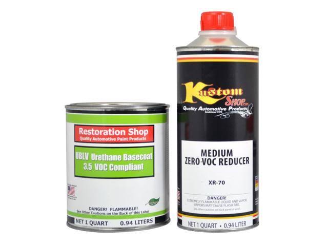 Neptune Blue Firemist Quart Urethane Basecoat Car Paint Kit A49320