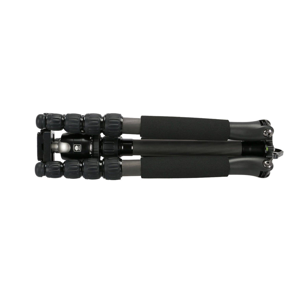 Black Carbon Fiber Travel Tripod with Ball Head O164445