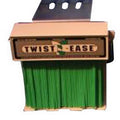 Green Twist Tie, 4x22 Length, 1200/Pack, 4 Pack/Case F89567