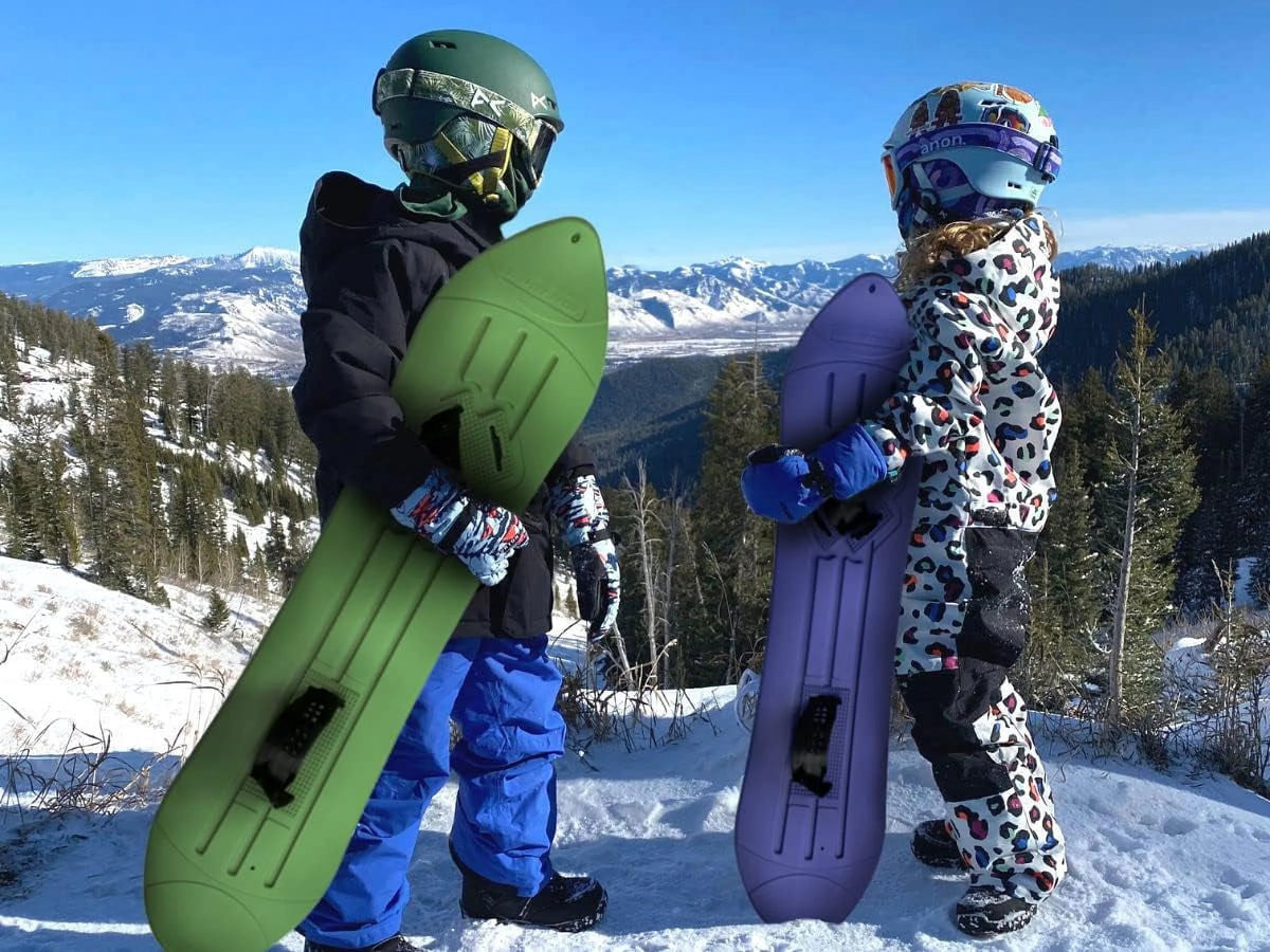 Purple Kids Snowboard with Binders E740968