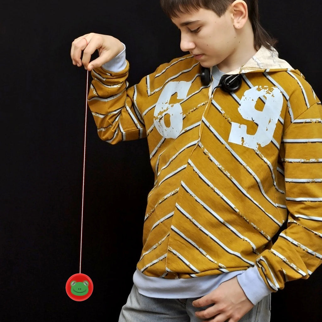 Wooden Finger Yoyo Ball Toy Y414945