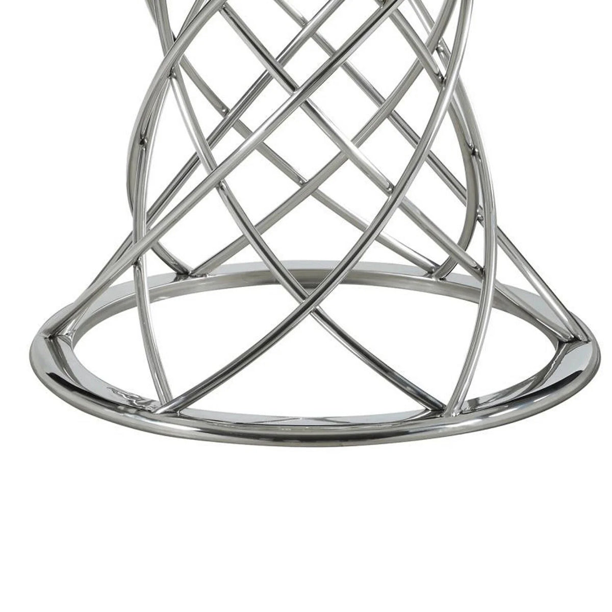 51 in. Round Glass Top Dining Table L94299
