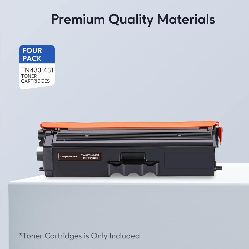 Compatible Toner Cartridge for Brother Printers (Black, Cyan, Magenta, Yellow) K6194