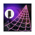 250 LEDs Outdoor Halloween Decor Lights with 4Ft Light-up Spider E9779