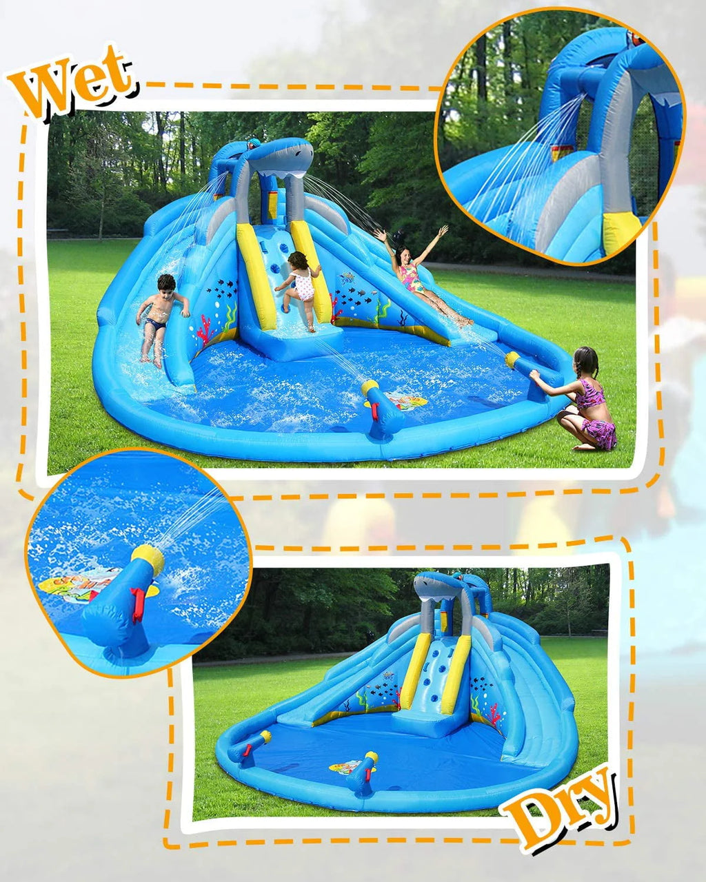 Inflatable Water Slide K111344