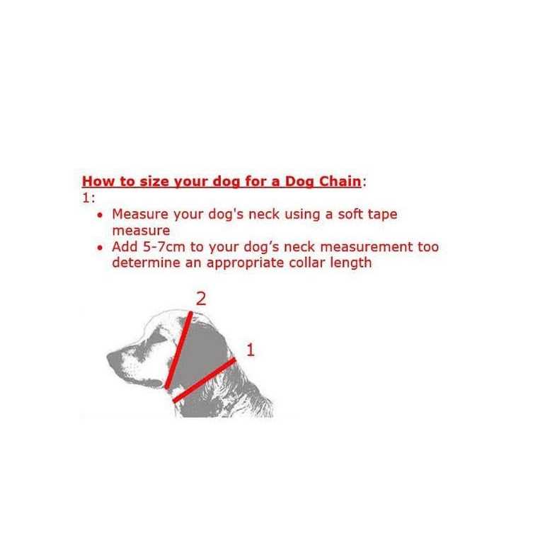 Slide Chain Collar W8276