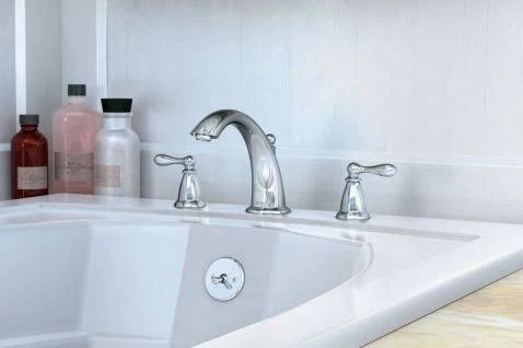 Chrome Deck Mounted Roman Tub Faucet Trim F506049