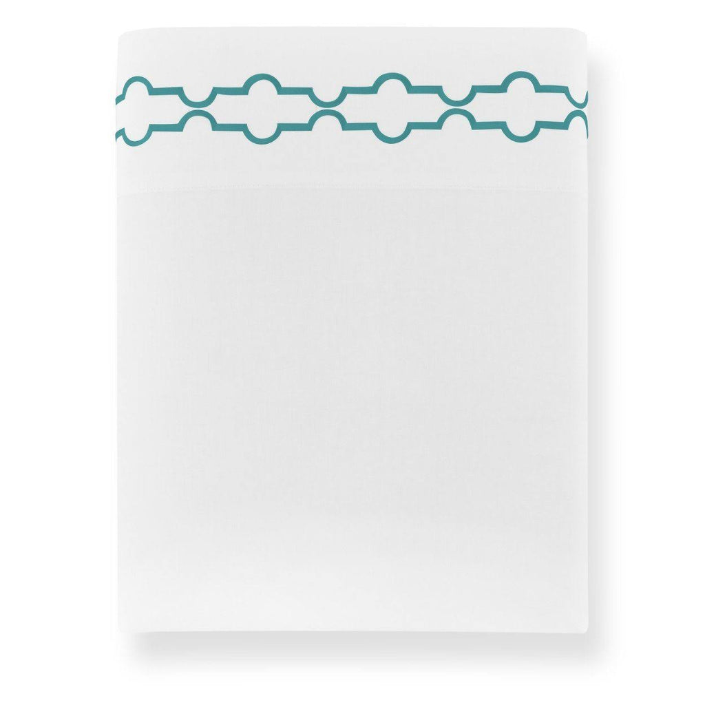Twin Aqua Flat Sheet V66451