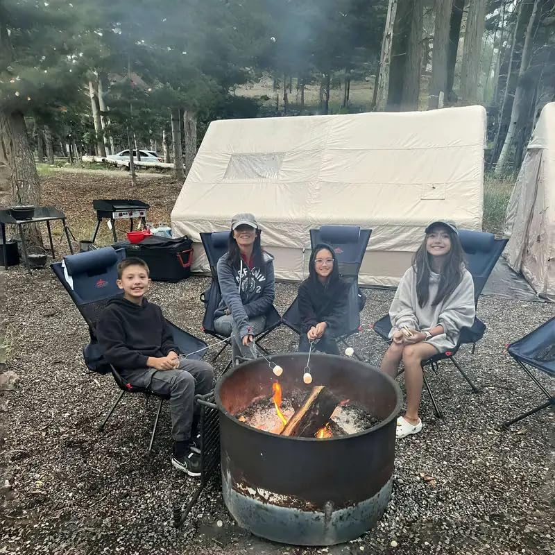 Inflatable Camping Tent 8-10 Person with Stove Jack I69338