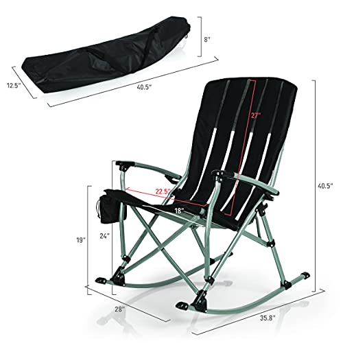 XL Heavy Duty Outdoor Rocking Camp Chair B958339