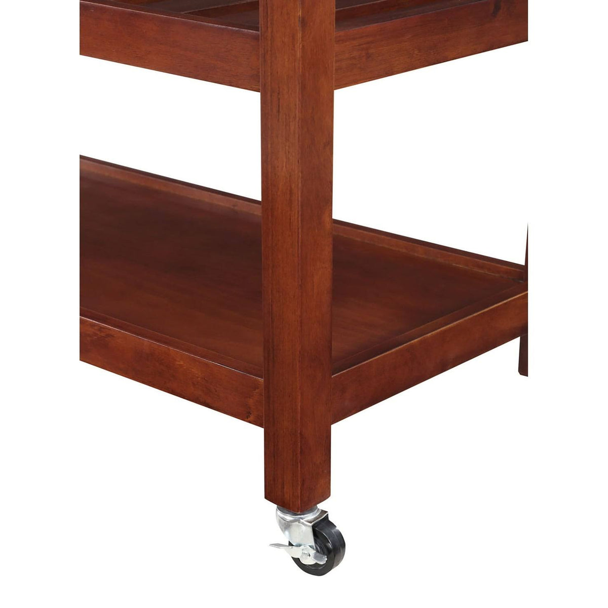 3 Tier Butcher Block Kitchen Cart with Drawers D5704