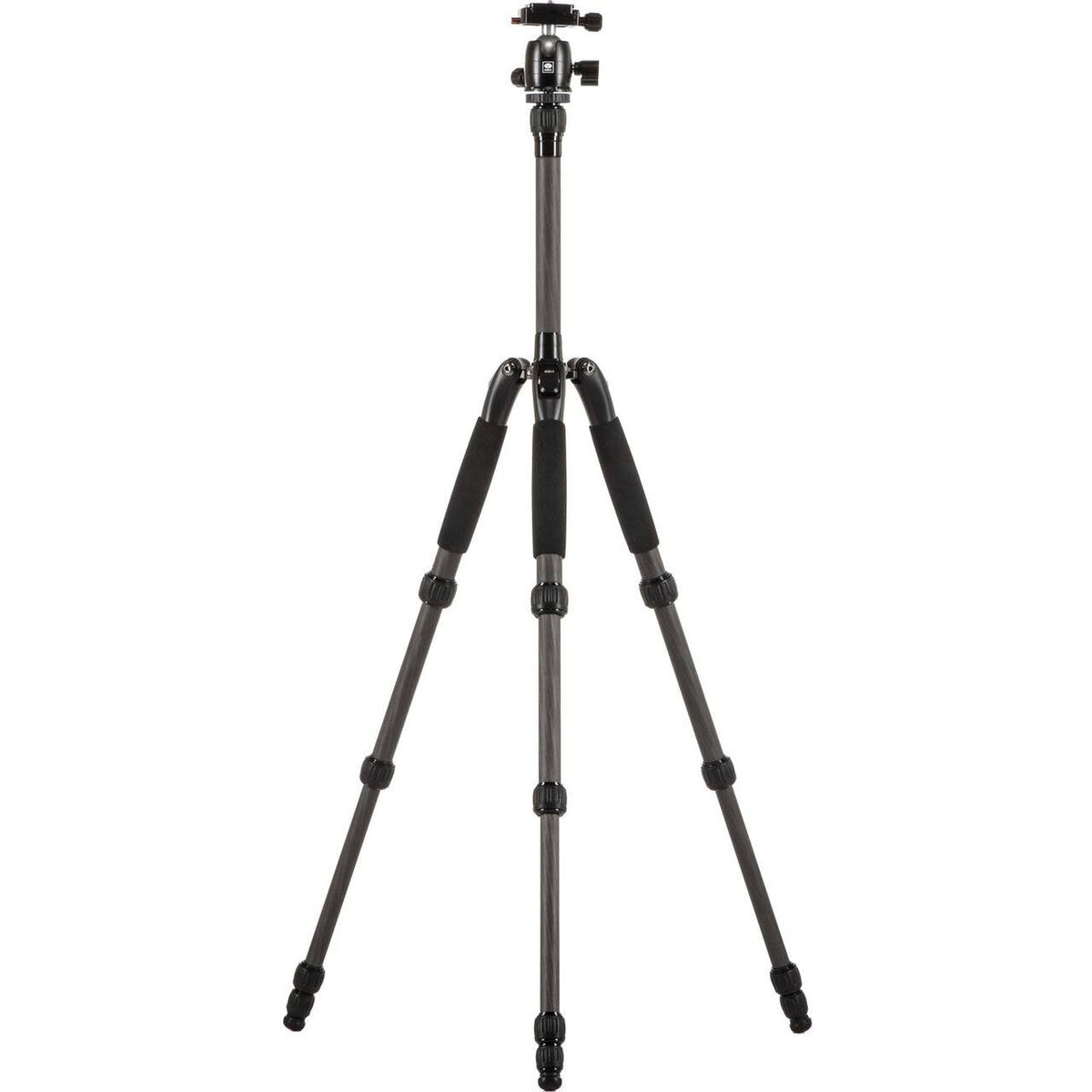 Black Carbon Fiber Travel Tripod with Ball Head O164445
