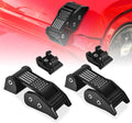 Red Aluminum Hood Latches Catch Kit for Jeep Wrangler JK JL Gladiator JT S7967