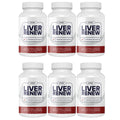 Liver Health Support Supplement 6 Bottles P562