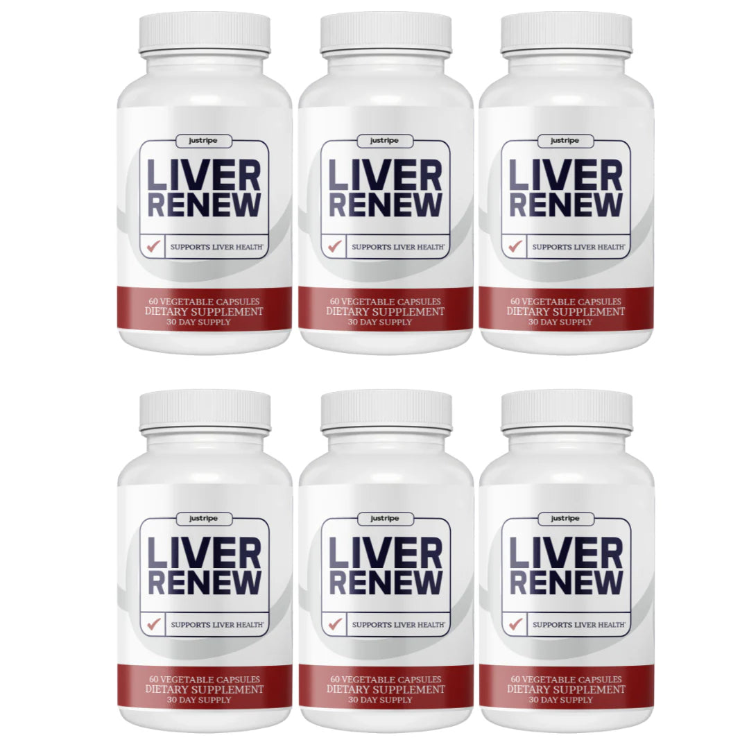 Liver Health Support Supplement 6 Bottles P562