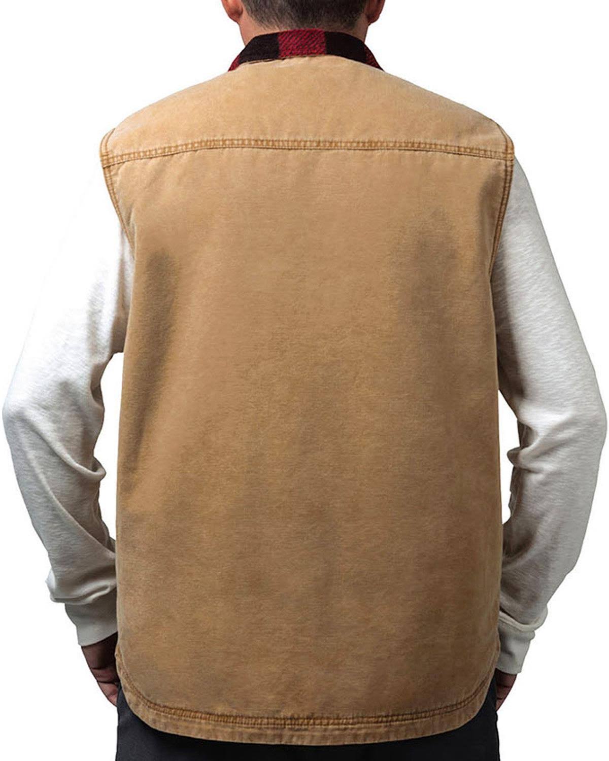 Vintage Pecan Duck Vest N8707
