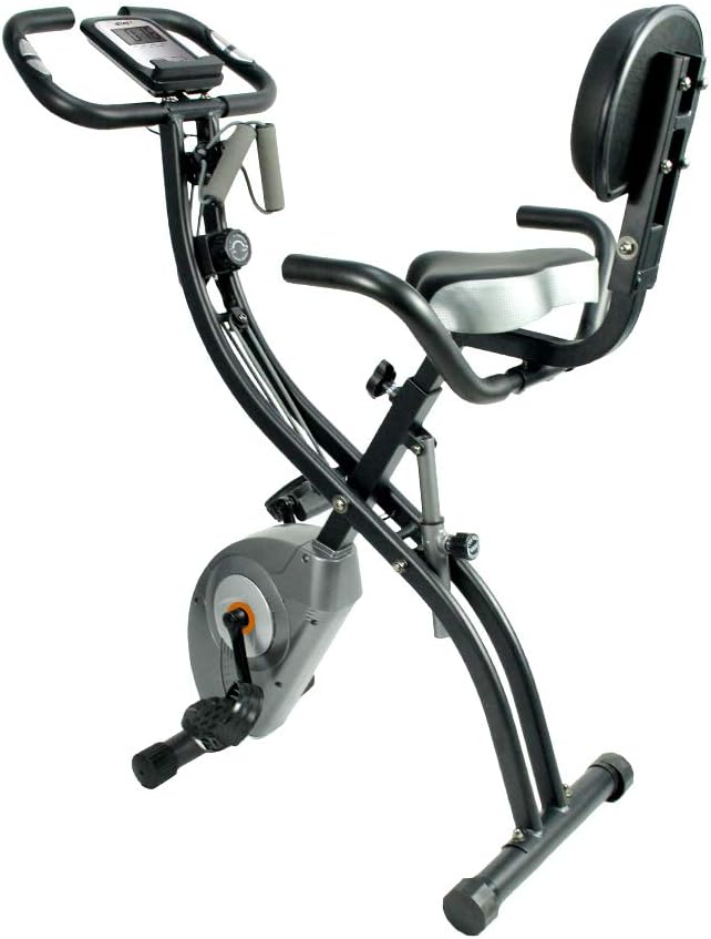 Folding Magnetic Upright Exercise Bike K849