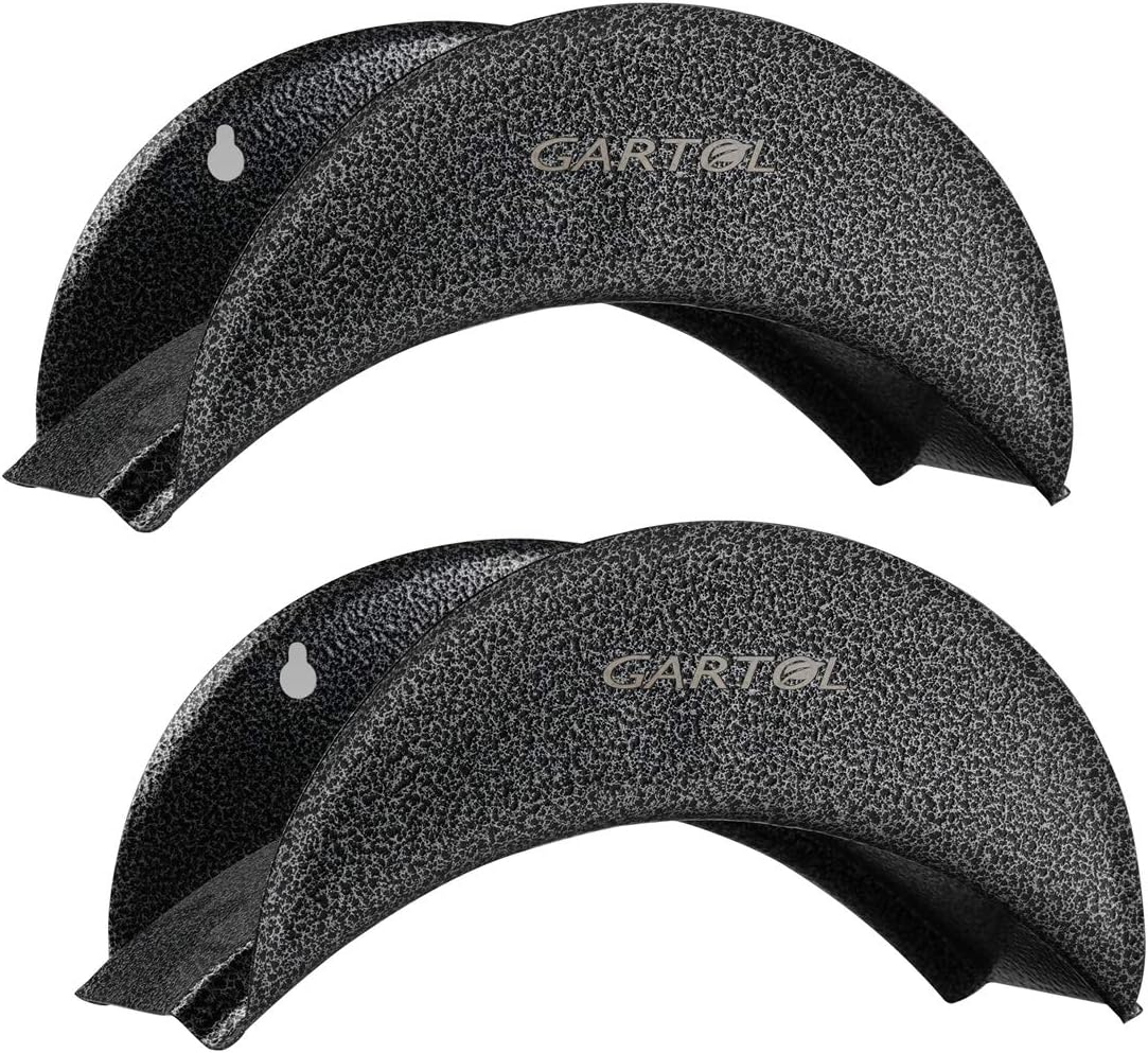 High Carbon Steel Wall Mounted Garden Hose Hanger Pack of 2 Y539