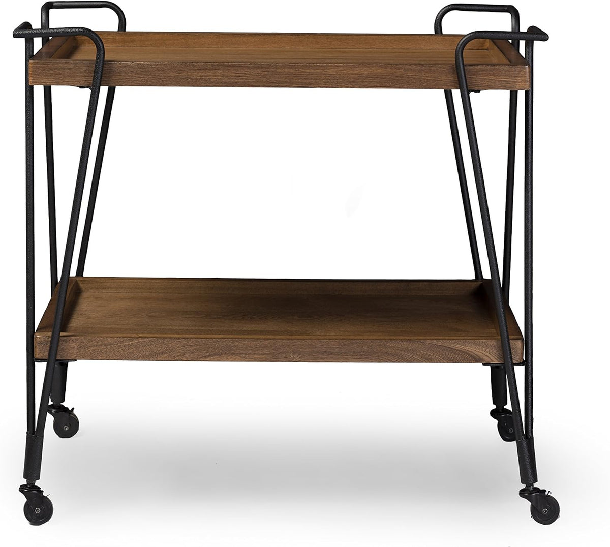 Black Serving Cart S257
