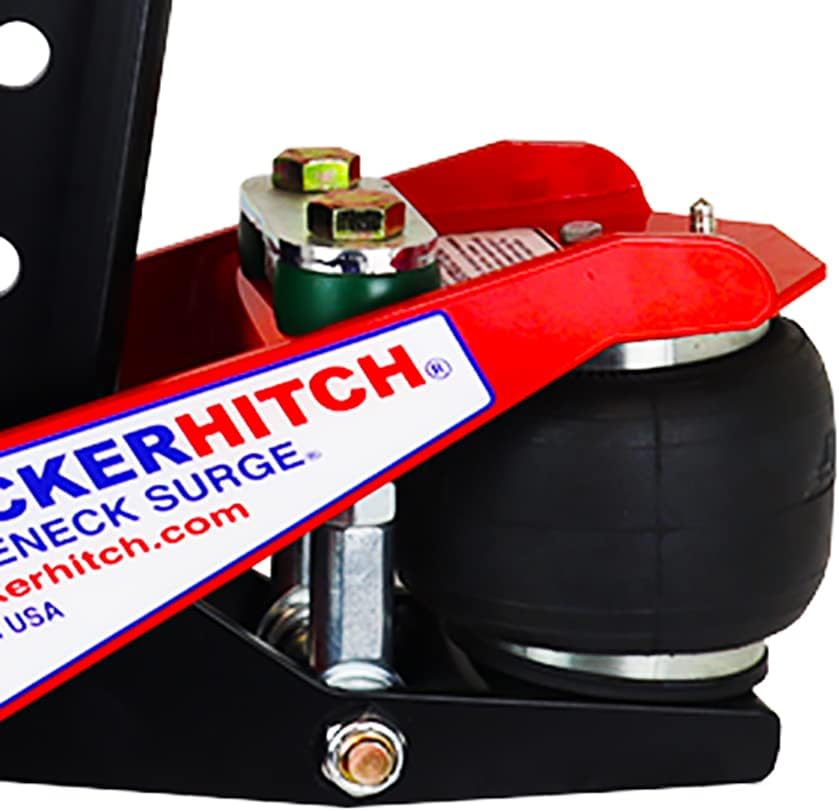 Gooseneck Air Hitch & Coupler, Round 4" Straight Pin 30K SL Coupler M9932