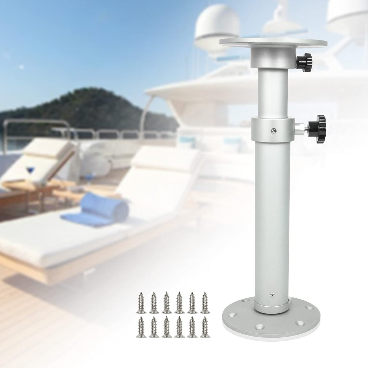 Adjustable Detachable Table Pedestal Stand Base Kit G3543