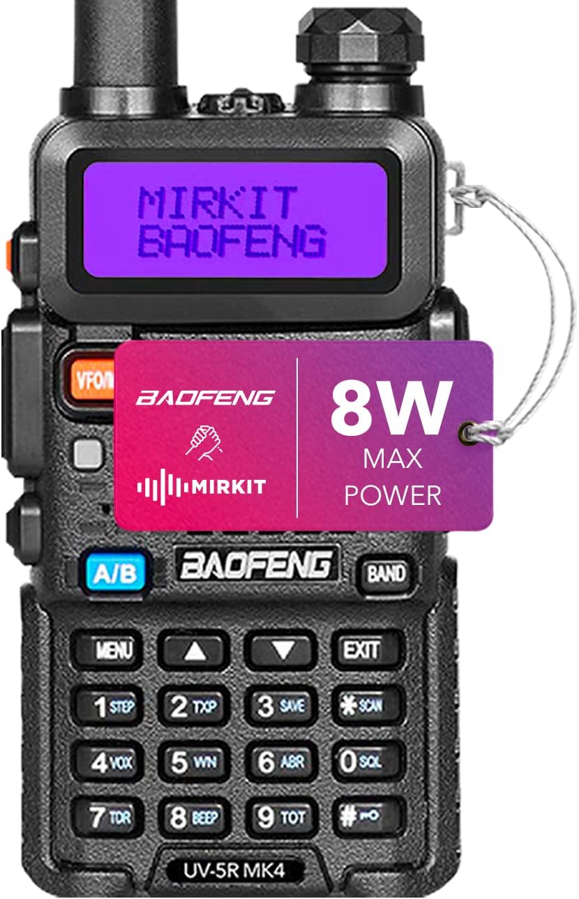 UV-5R MK2 5 Watt Dual Band Ham Radio Pack of 2 Y60213