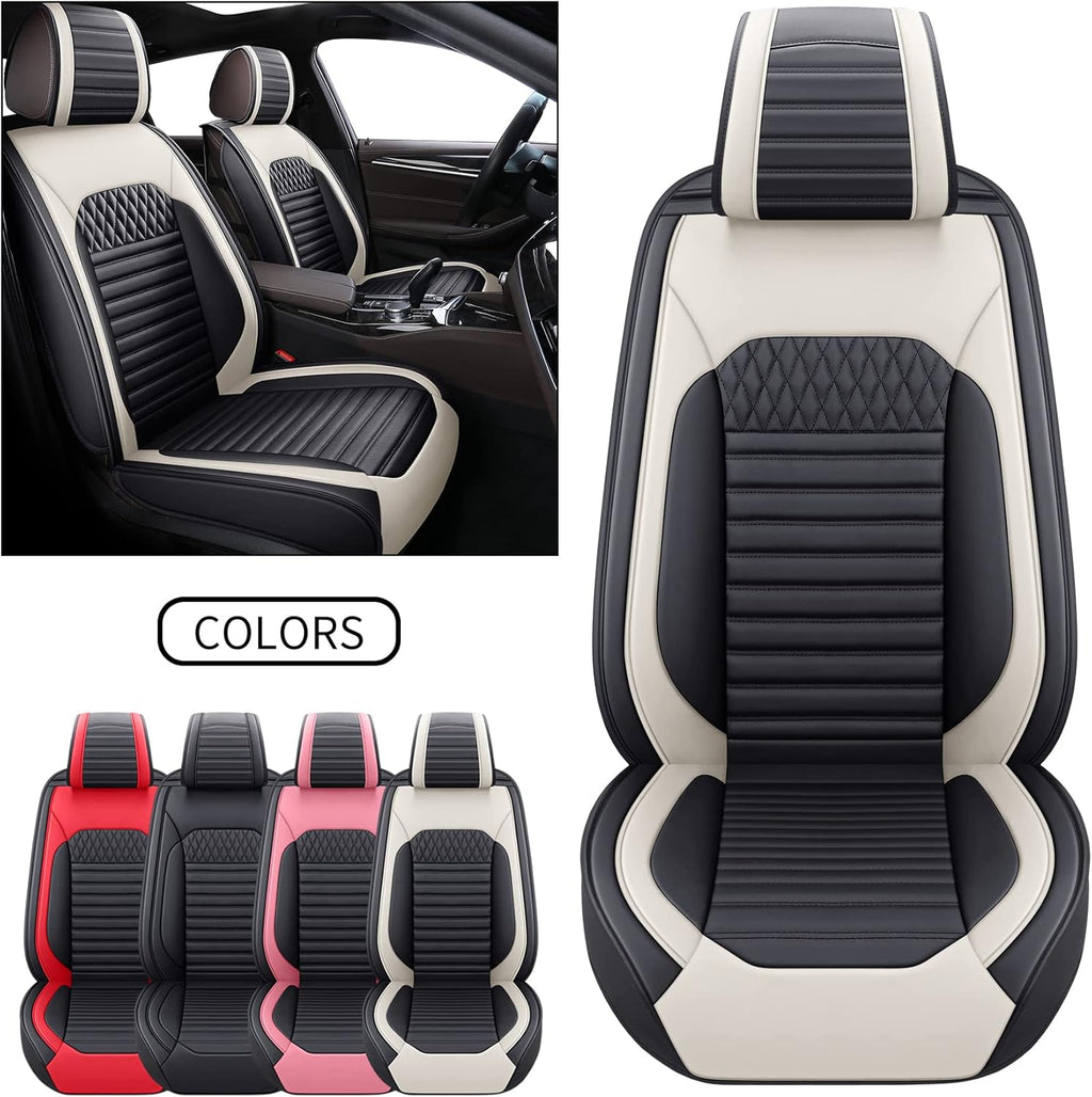 Black and Pink Full Set Seat Covers R467349