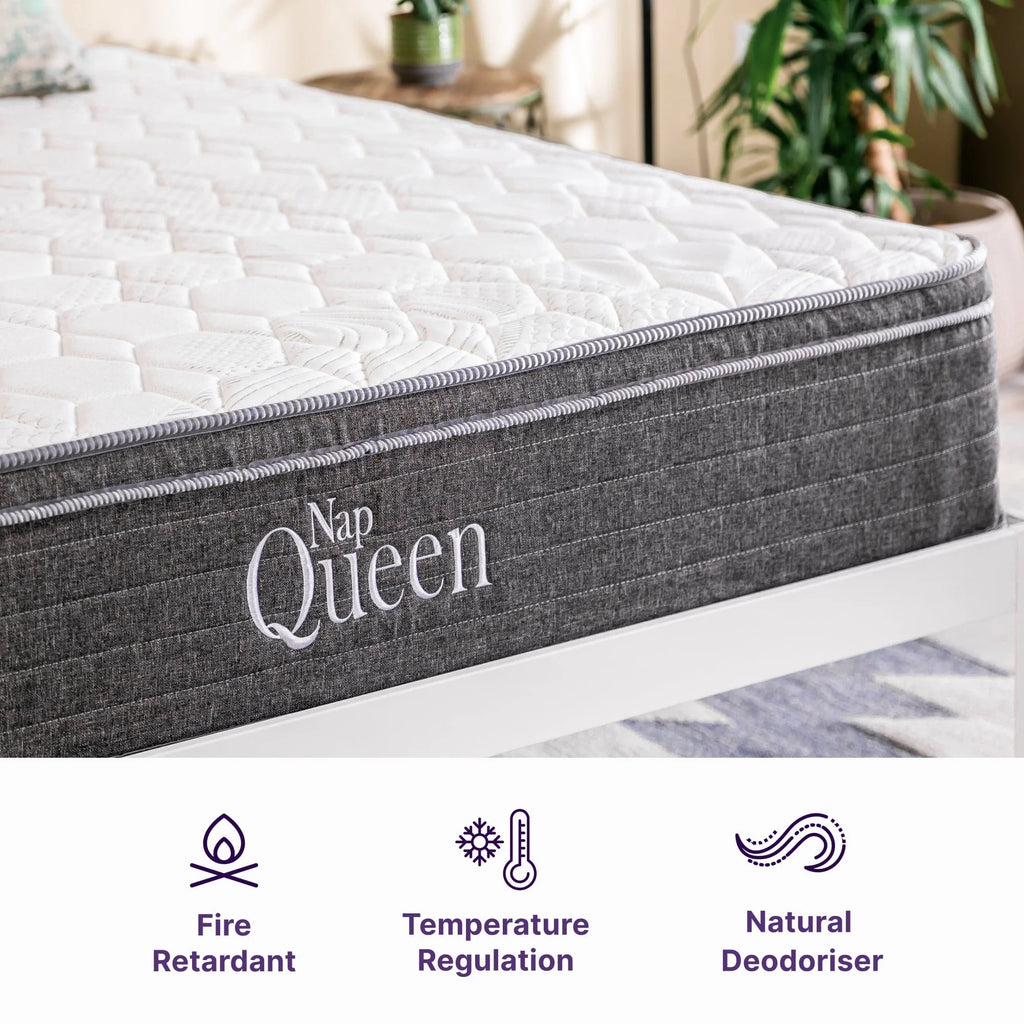 Queen Size Hybrid Memory Foam Pocket Spring Mattress R9088