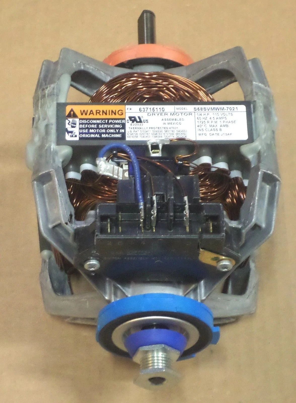 Maytag Neptune Dryer Motor N642310
