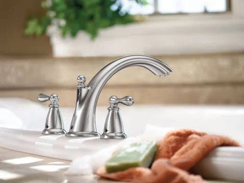 Chrome Deck Mounted Roman Tub Faucet Trim F506049