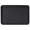 Black Non Skid Fiberglass Serving Tray W559243