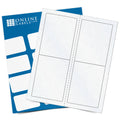 Clear Matte Laser Labels, 100 Sheets A996388