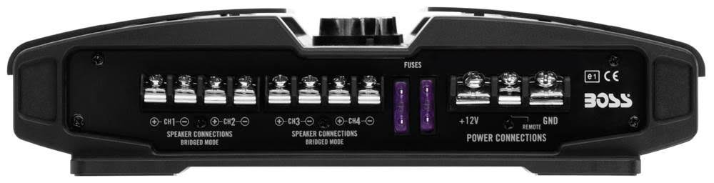 2600W 4 Channel Car Audio Amplifier with Remote (2 Pack) E8018