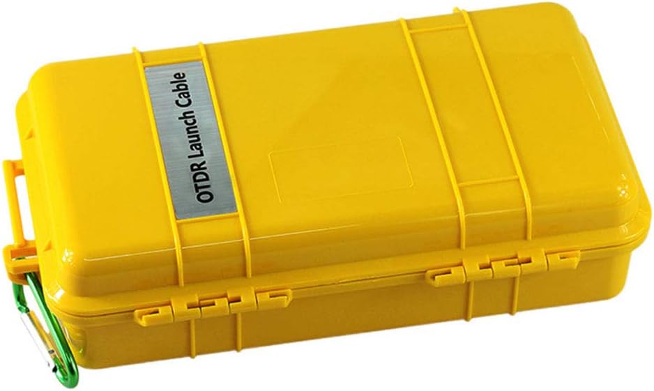 Fiber Optic OTDR Launch Cable Box Singlemode 9/125 SC/APC-LC/UPC Connector (1000M) E29517