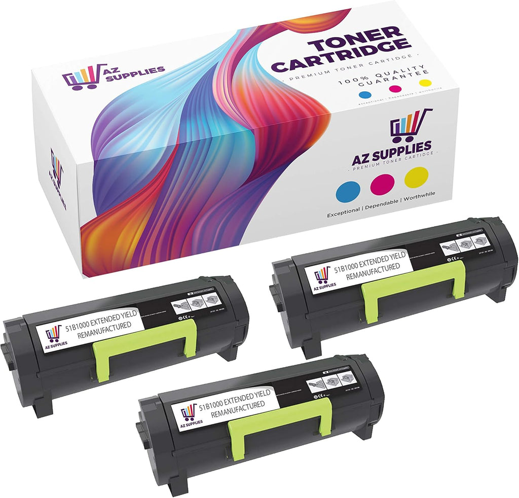Black Toner Cartridge 3 Packs Y235