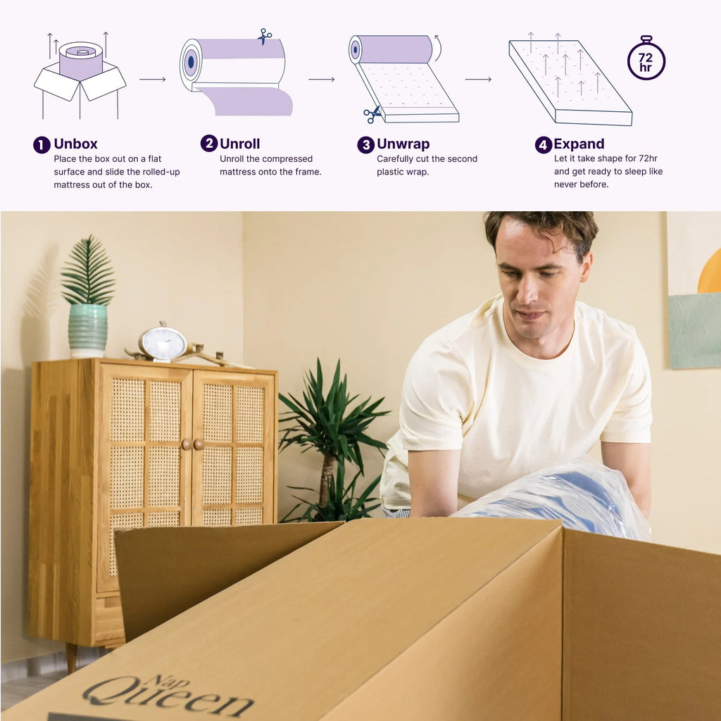 Queen Size Hybrid Memory Foam Pocket Spring Mattress R9088