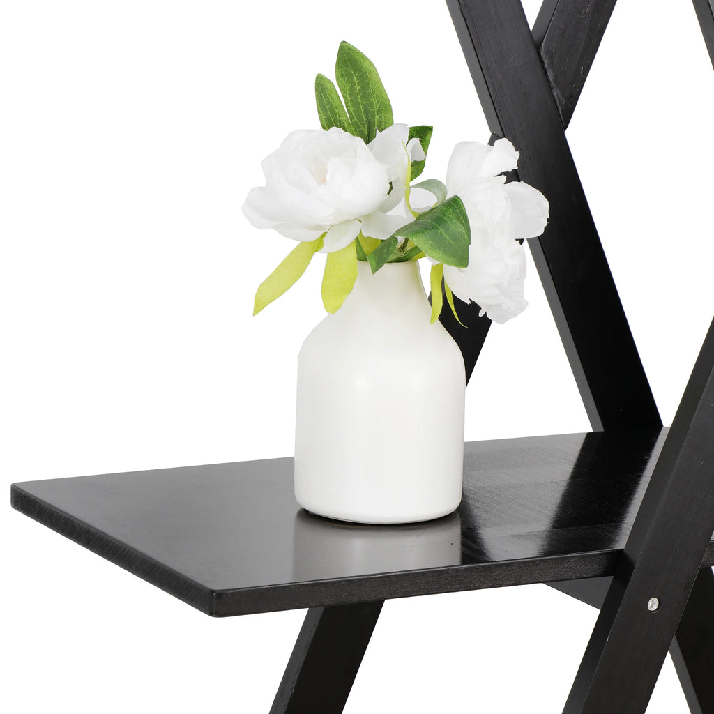 4-Shelves Open Bookcase Black B91471