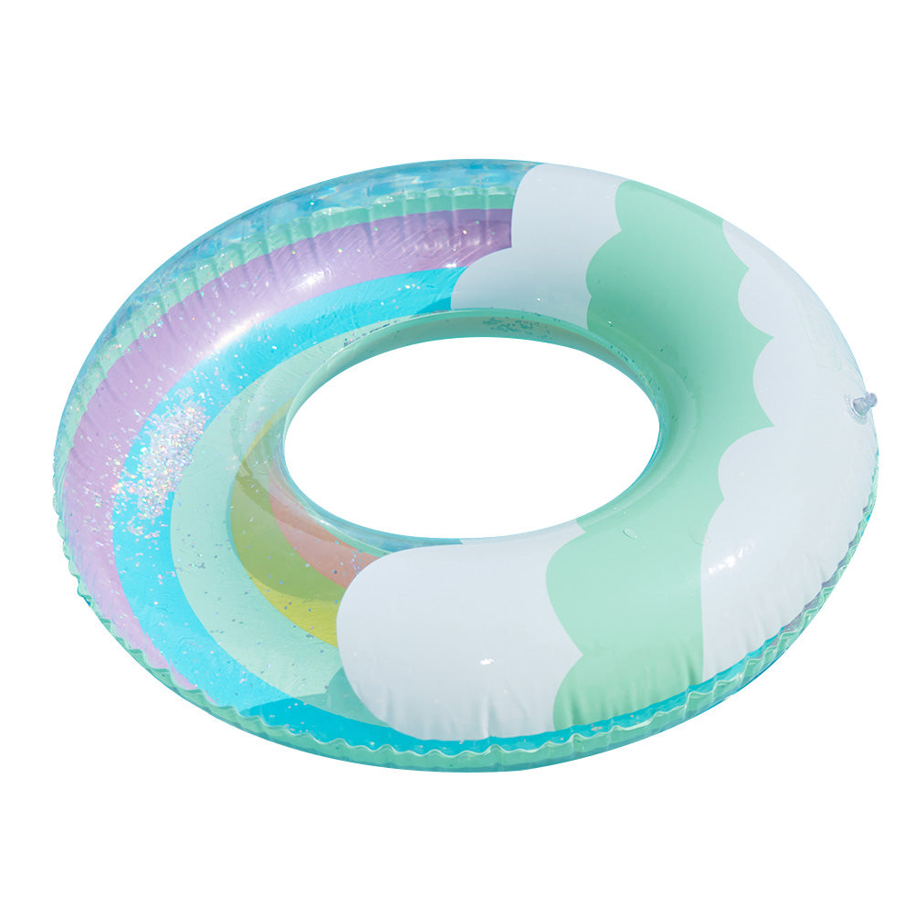 Floating Swimming Ring Inflatable Sequin Design F641